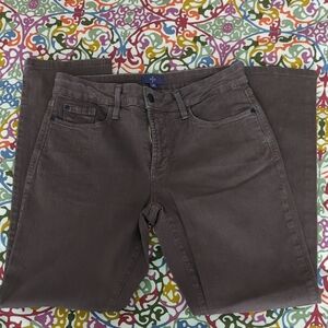 NYDJ Dark Brown Skinny Jeans